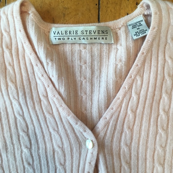 Valerie Stevens Cashmere Cardi - Picture 2 of 8
